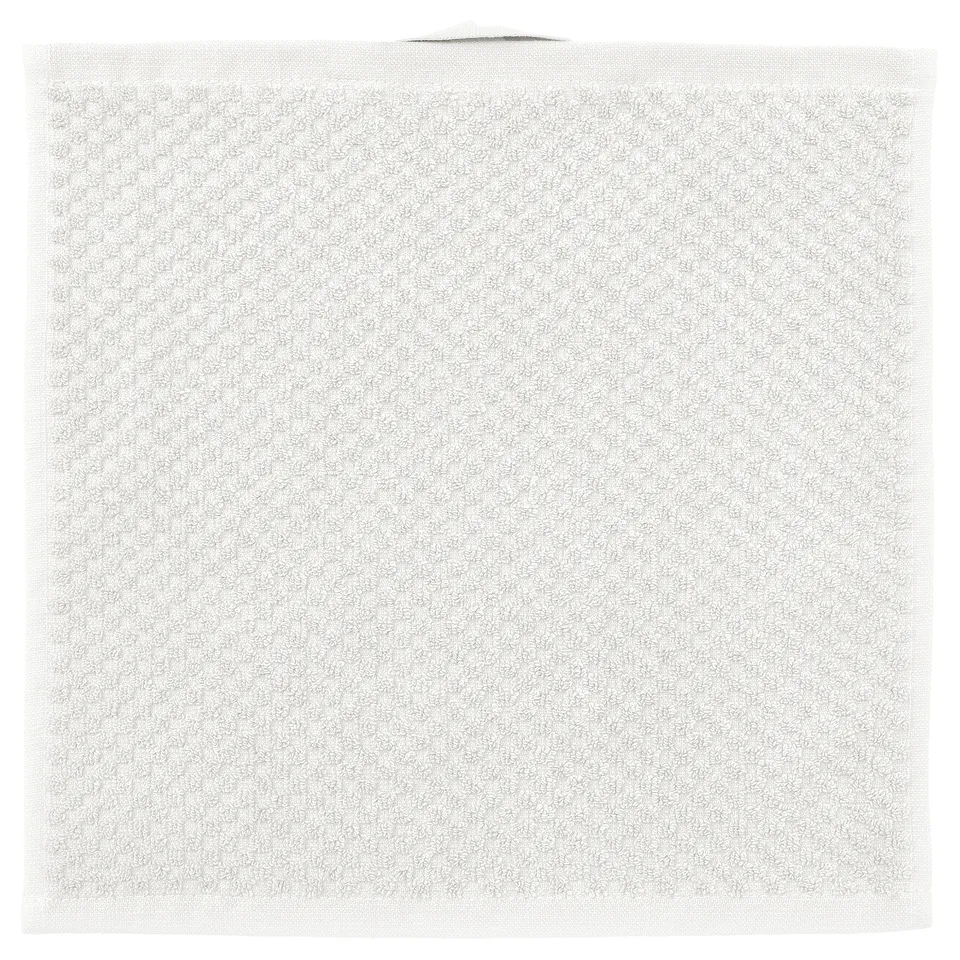 Beige GULVIAL cotton towel, soft, square, textured.
