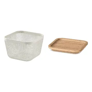 IKEA set: basket + lid