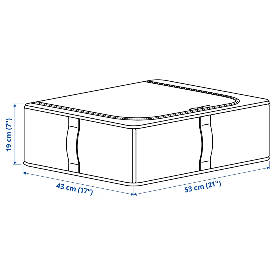 Illustration with measurements for the product: PURRPINGLA.