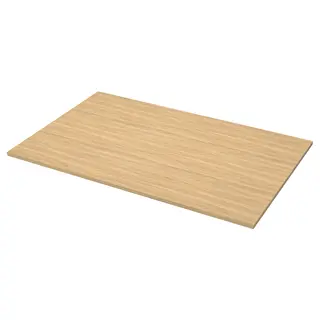 EKBACKEN worktop, light oak effect/laminate, 246x2.8x90 cm