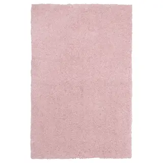 LINDKNUD rug, high pile, pink, Length 90 x Width 60 cm