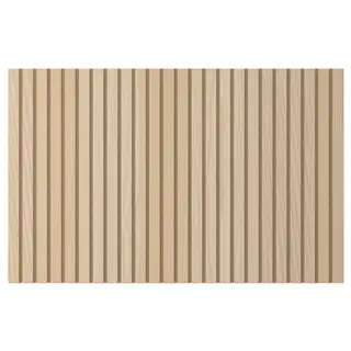 BJÖRKÖVIKEN door/drawer front, ash veneer, Width 59.6 x Height 38.1 cm