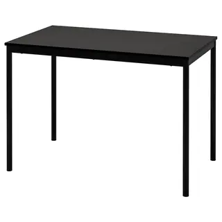 SANDSBERG table, black, 110x67 cm