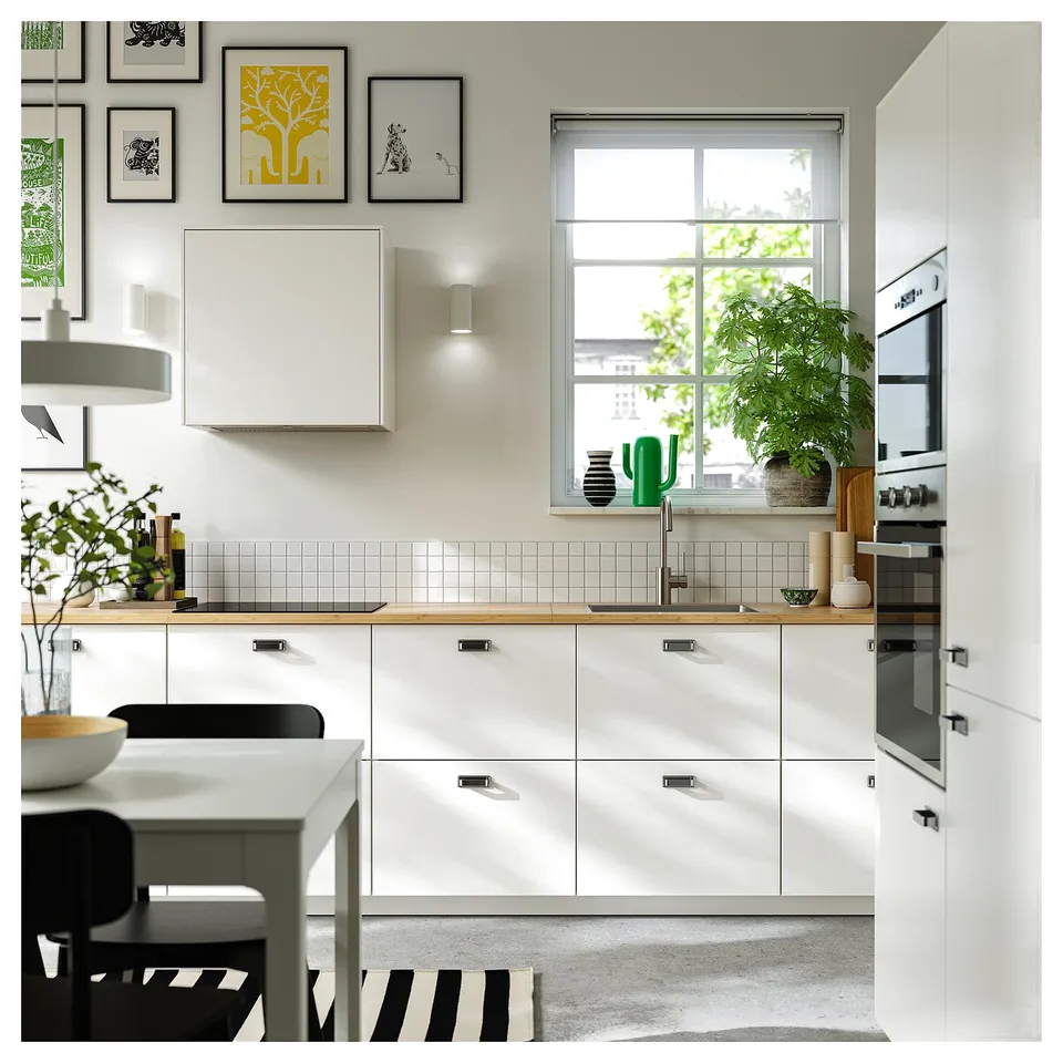 KARLBY Worktop, oak/veneer, 186x3.8 cm