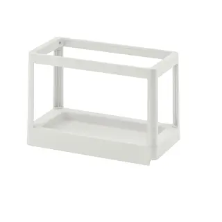 HÅLLBAR pull-out frame for waste sorting, light grey, Width 26.5 x Depth 45 x Height 31.5 cm