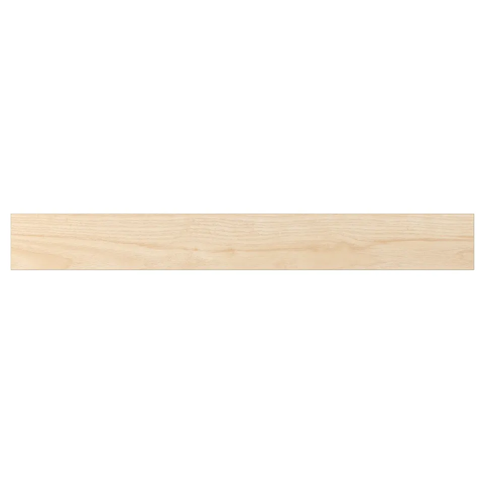 ASKERSUND kitchen drawer, light ash wood effect, rectangular, with melamine and paper foil, easy-clean surface.