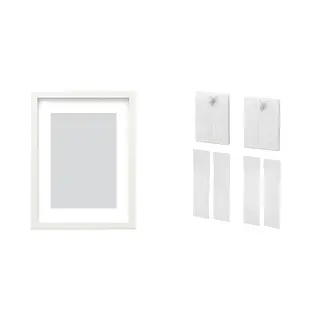 frame + adhesive hook ×2