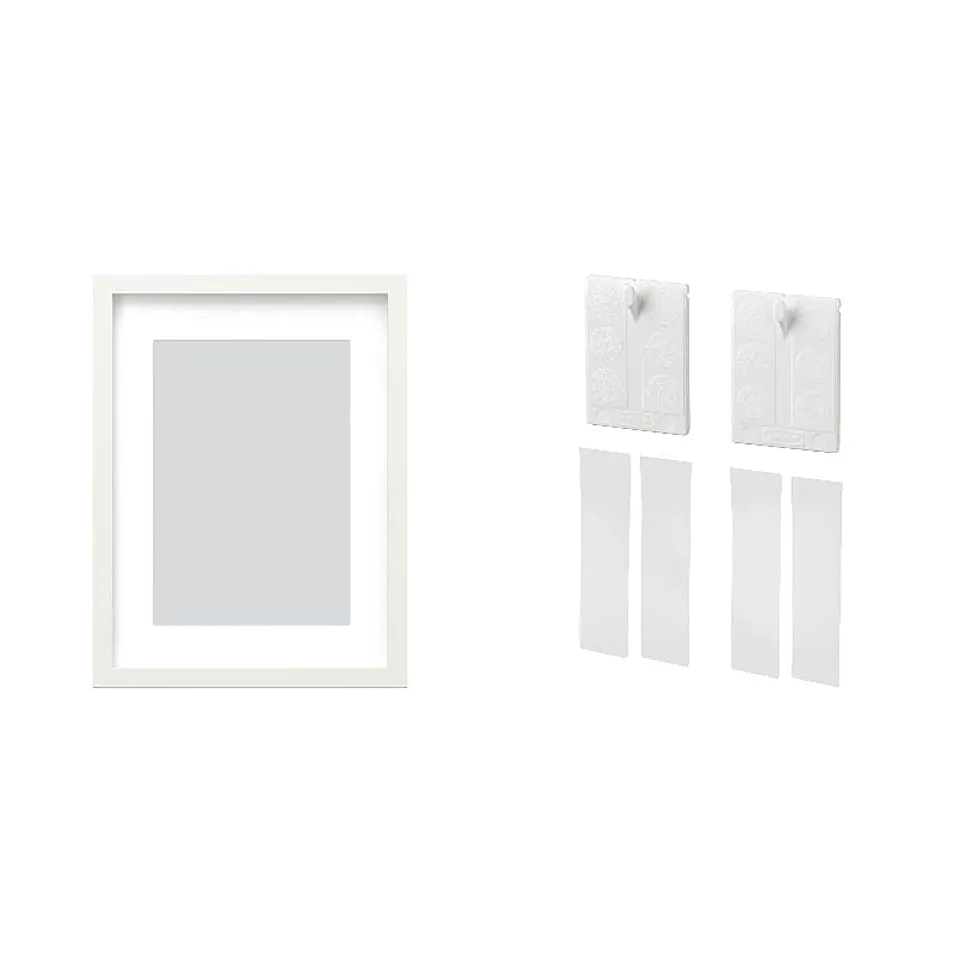 frame + adhesive hook ×2, photo 1