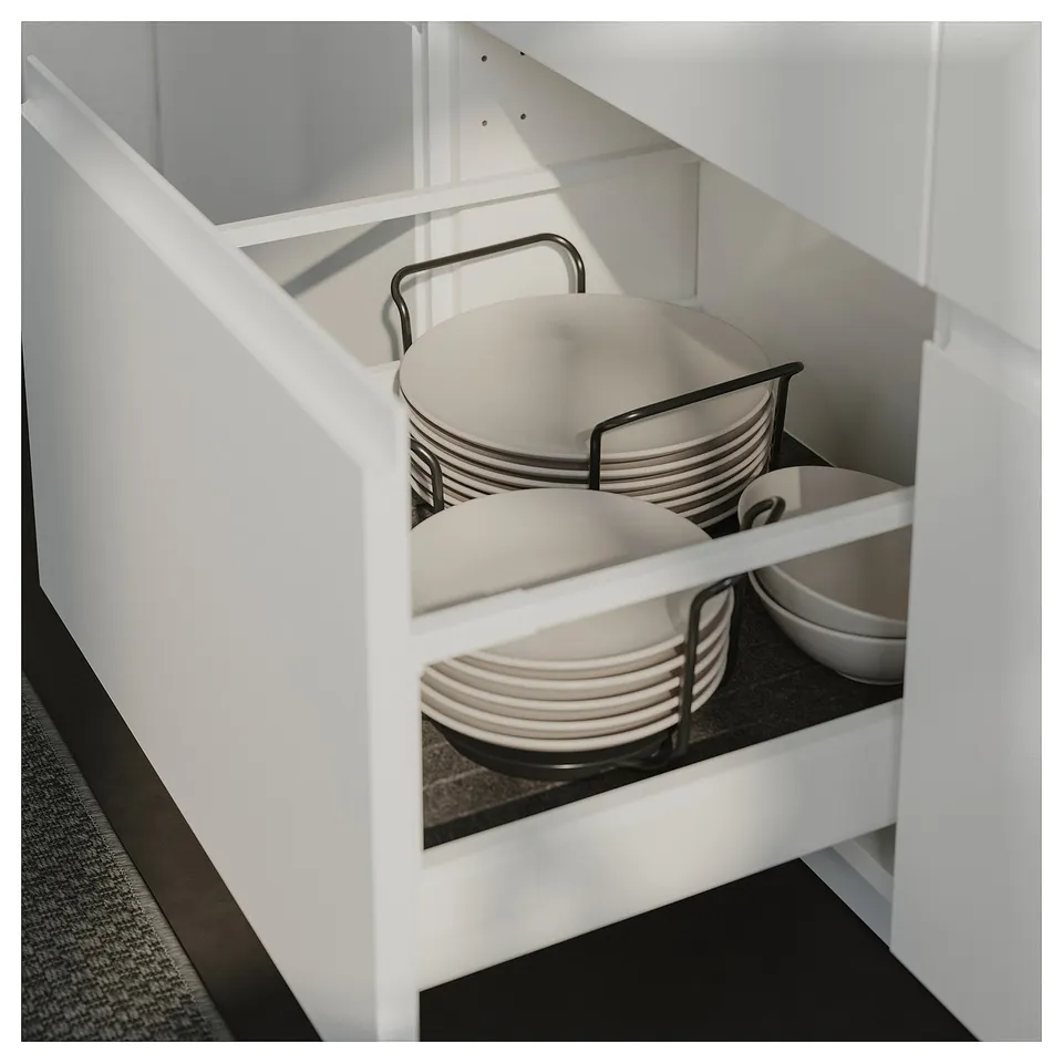 UPPDATERA Drawer mat, grey, 50x48 cm