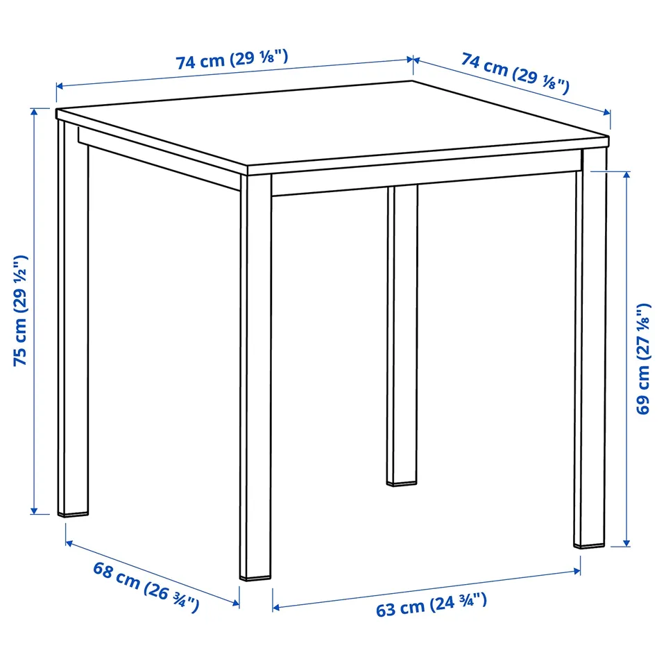 part: VIHALS table