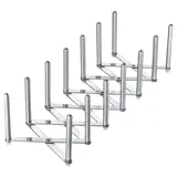 VARIERA pot lid organiser, stainless steel, Width 14.5 x Height 10 cm