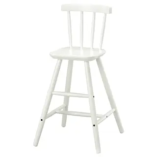 AGAM junior chair, white, Width 41 x Depth 43 x Height 79 cm