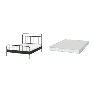 STJÄRNÖ/BRUKSVARA Bed with 16cm thick mattress, pocket sprung, foam, extra firm