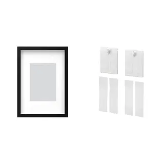 frame + adhesive hook ×2