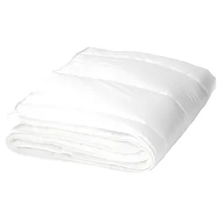 LEN duvet for cot, white, 110x125 cm