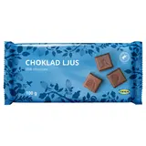 CHOKLAD LJUS milk chocolate tablet, Rainforest Alliance Certified, 100 g
