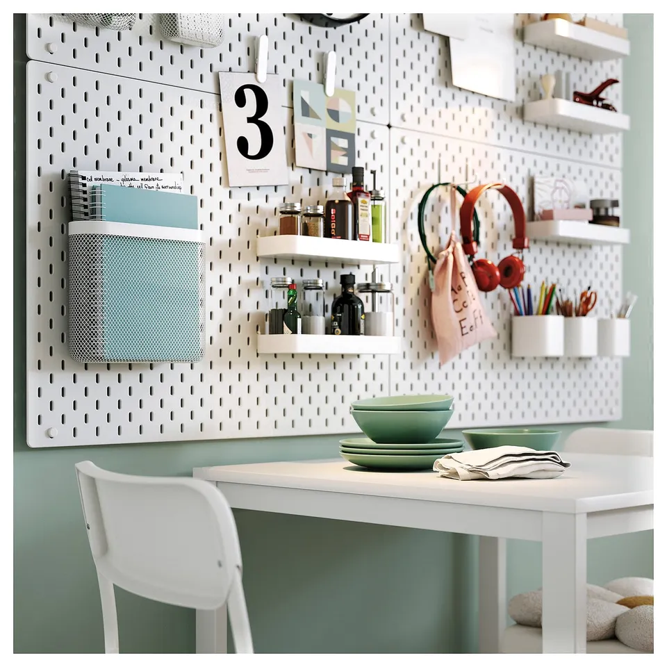 SKÅDIS Shelf, white