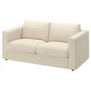 VIMLE 2-seat sofa, Knäbäck light beige, Width 171 x Depth 98 cm