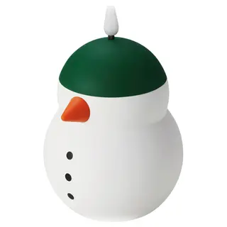 VINTERFINT LED decoration lighting, battery-operated/snowman, 14 cm