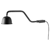 TVÄRDRAG cabinet lighting, black/dimmable, Height 10 x Length 36 x Width 7 cm