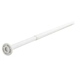BOTAREN shower curtain rod, white, 120-200 cm