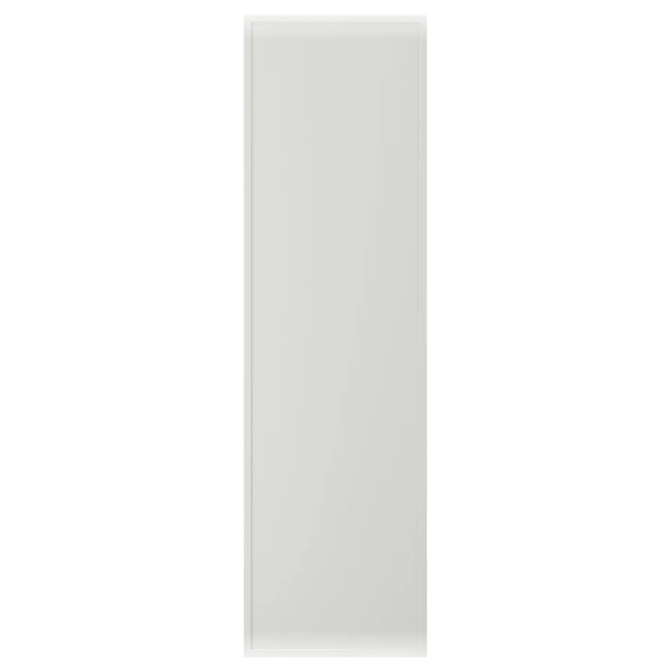 ASPUDDEN Door, light grey, 40x140 cm