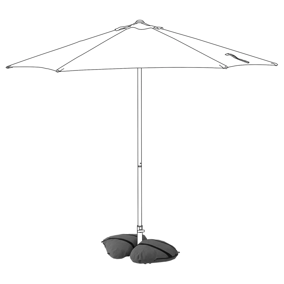 part: IGGÖN parasol base with sandbags