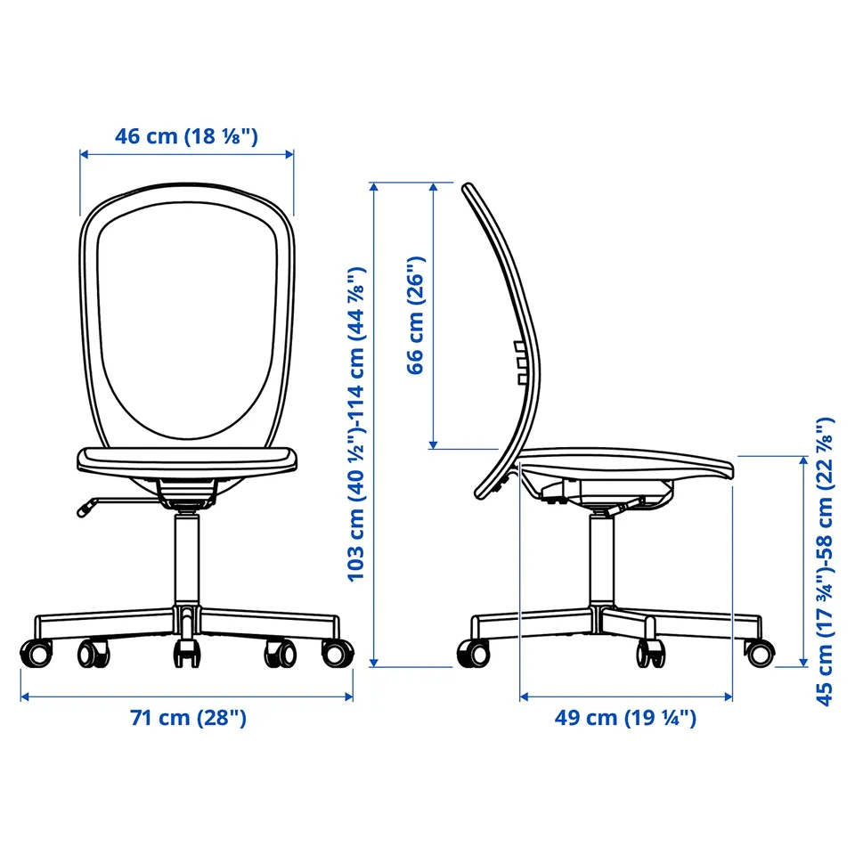 part: FLINTAN office chair