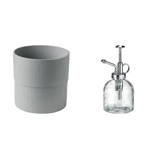 NYPON/SESAMFRÖN set: plant pot + plant mister