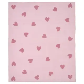 BARNDRÖM rug, pink, 133x160 cm