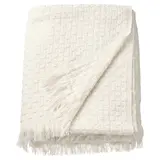 HORNMAL throw, off-white, 130x170 cm
