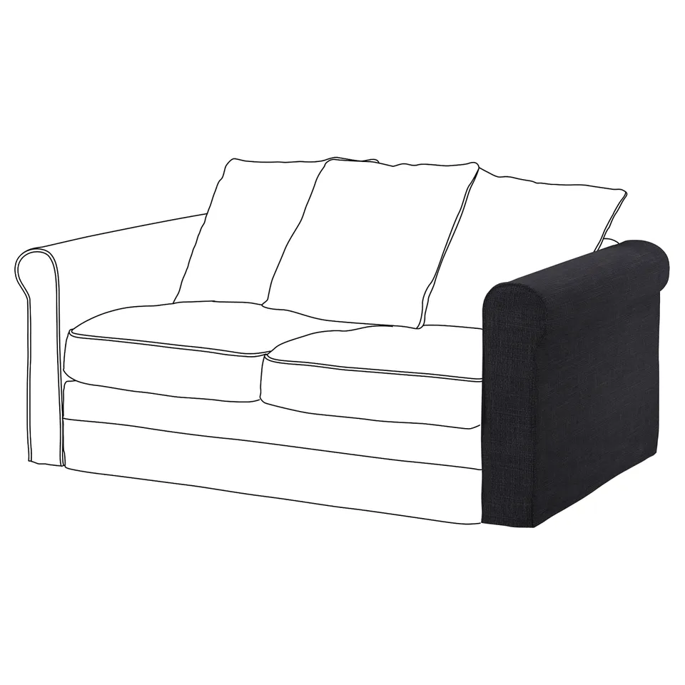part: GRÖNLID cover for armrest