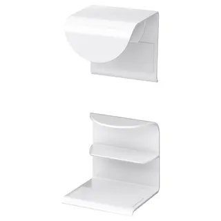 DRAGSMARK clip-on handle, white, 40 mm