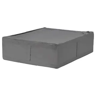 SKUBB storage case, dark grey, Width 69 x Depth 55 x Height 19 cm