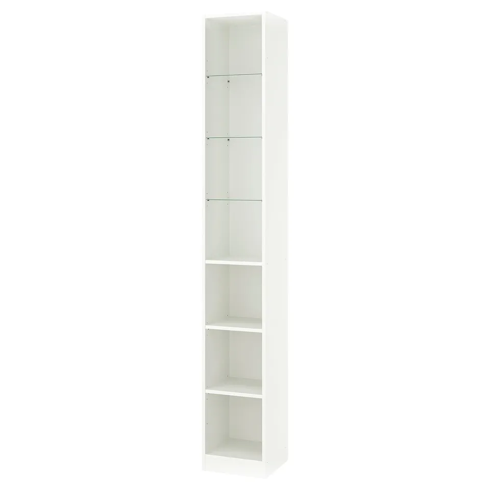 PAX Add-on mid-unit, white, 35x35x236 cm