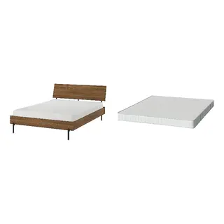 RÅDMANSÖ/BRUKSVARA Bed with 16cm thick mattress, pocket sprung, foam, extra firm