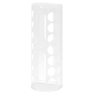 VARIERA plastic bag dispenser, white, Width 16 x Depth 13 x Height 45 cm
