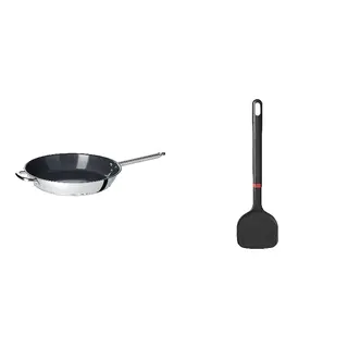 pan + spatula set: frying pan + wok spatula