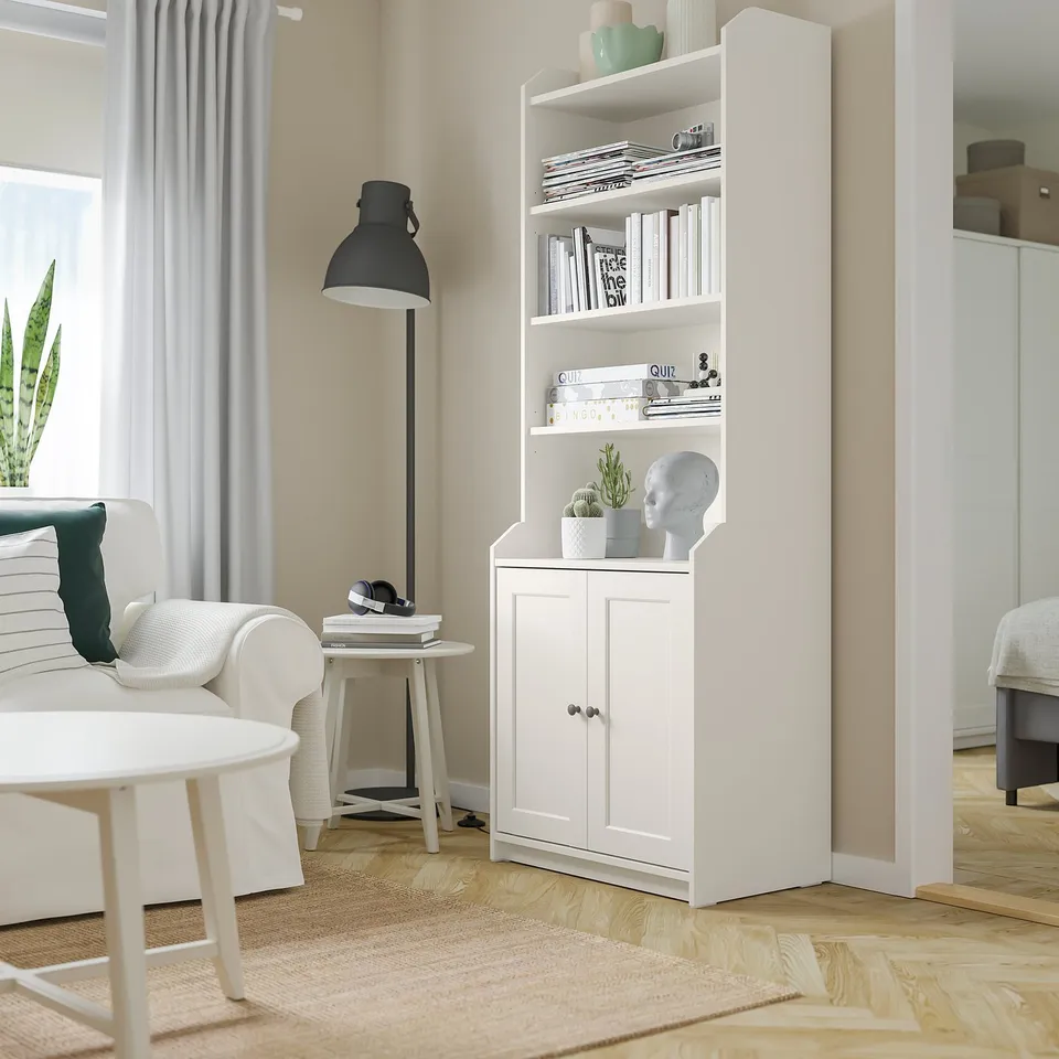 part: HAUGA high cabinet with 2 doors