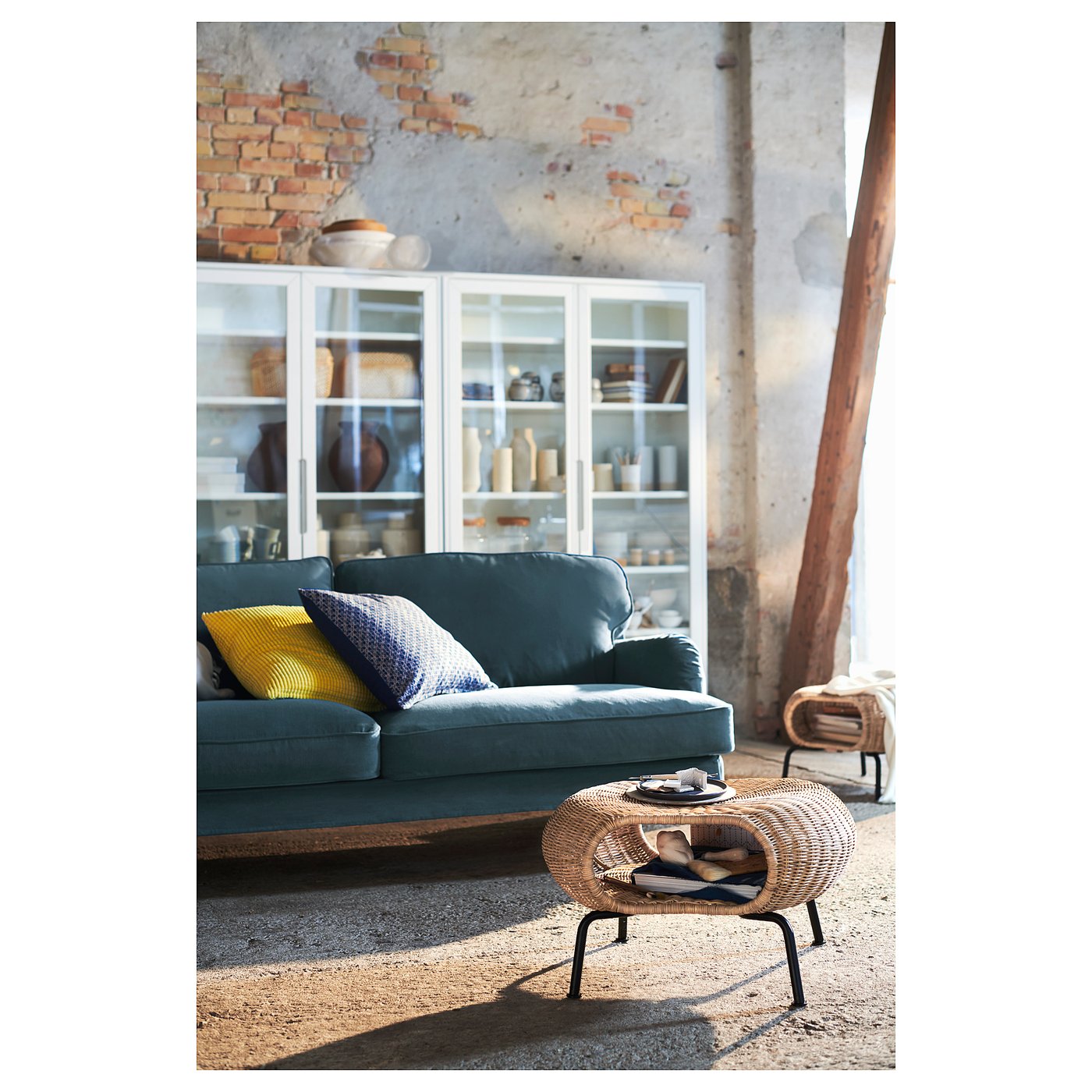 part: GAMLEHULT footstool with storage