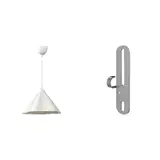 FÖRUT/ZEBRASÄV set: pendant lamp + pendant/ceiling lamp hook