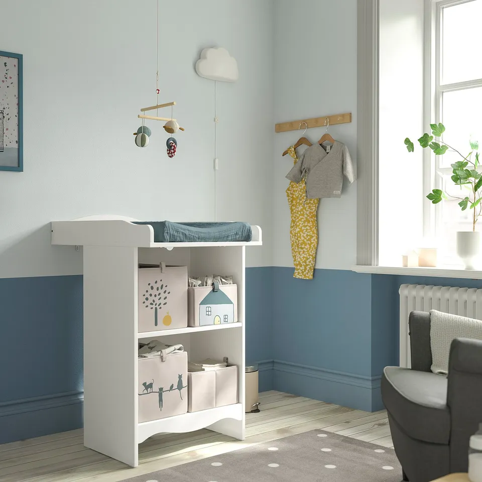 part: SMÅGÖRA changing table/bookshelf