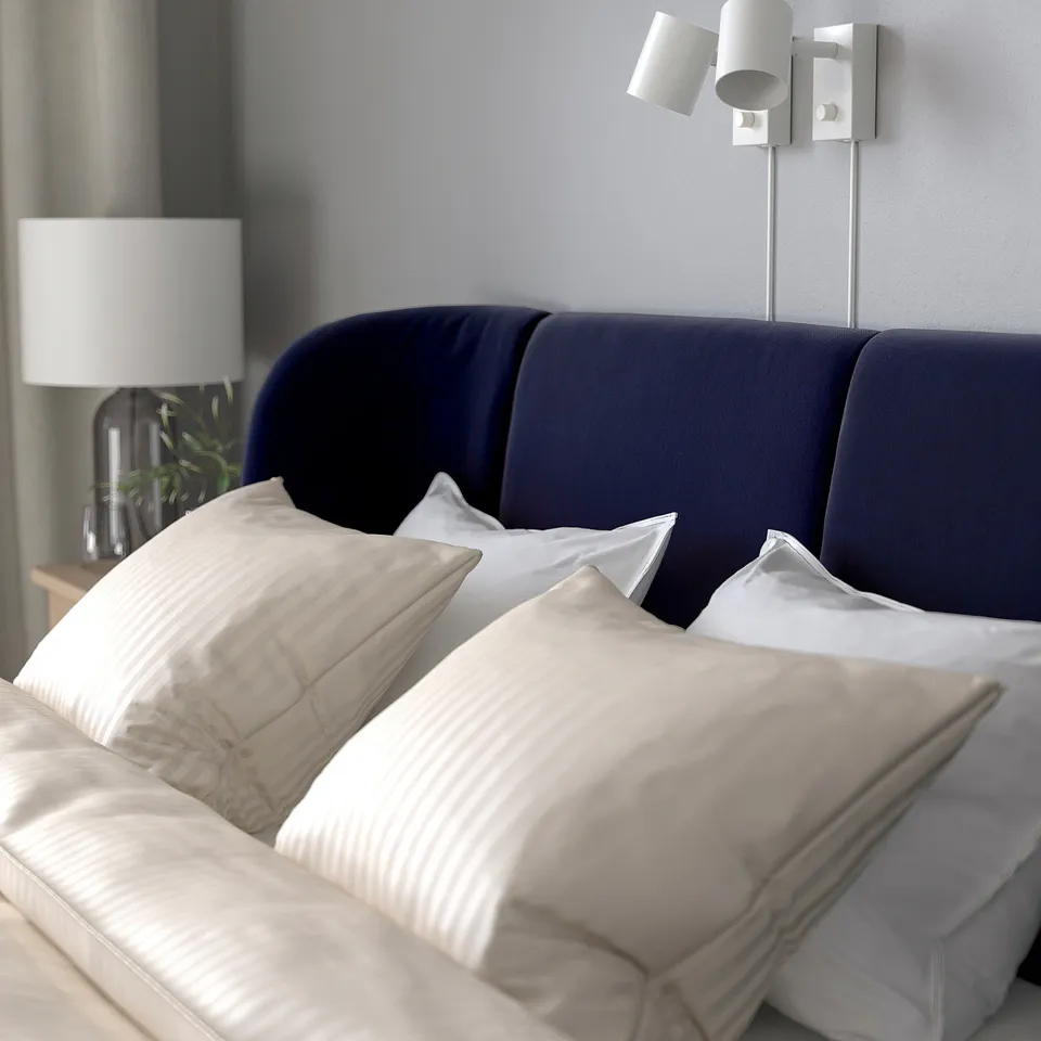 part: TUFJORD upholstered bed frame