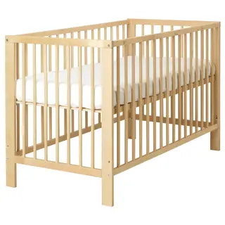GULLIVER cot, birch, Length 124 x Width 66 x Height 80 cm