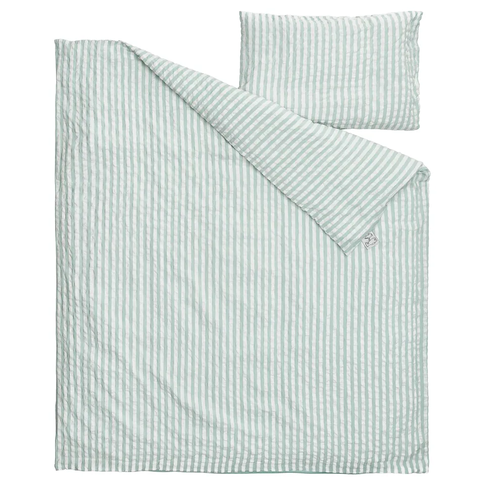 part: LEN duvet cover 1 pillowcase for cot