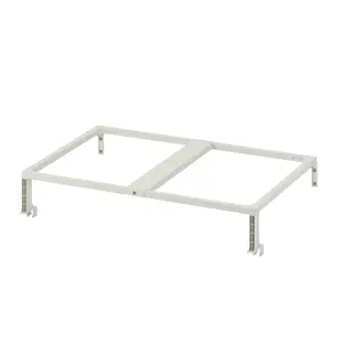 HÅLLBAR support frame f waste sorting bins, white, 60 cm