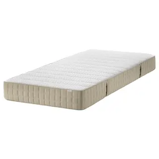 MAUSUND natural latex mattress, medium firm natural, Length 200 x Width 120 cm