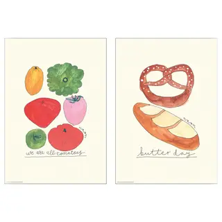 BILD poster, we are all tomatoes, Width 21 x Height 30 cm