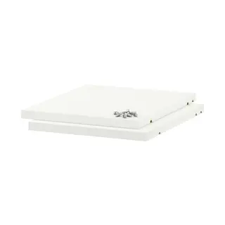 UTRUSTA shelf, white, 30x37 cm