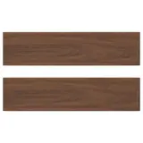 ENKÖPING drawer front, brown walnut effect, Width 39.7 x Height 9.7 cm